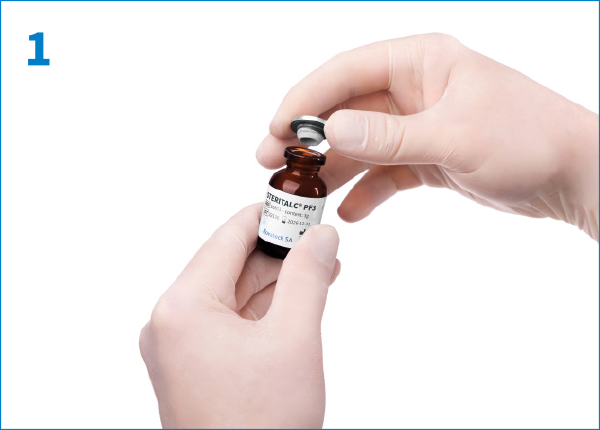 Retirer le capuchon. Retirer le capuchon.