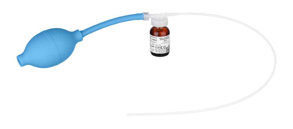 Poudrage avec STERITALC PF3 Poudrage avec STERITALC PF3