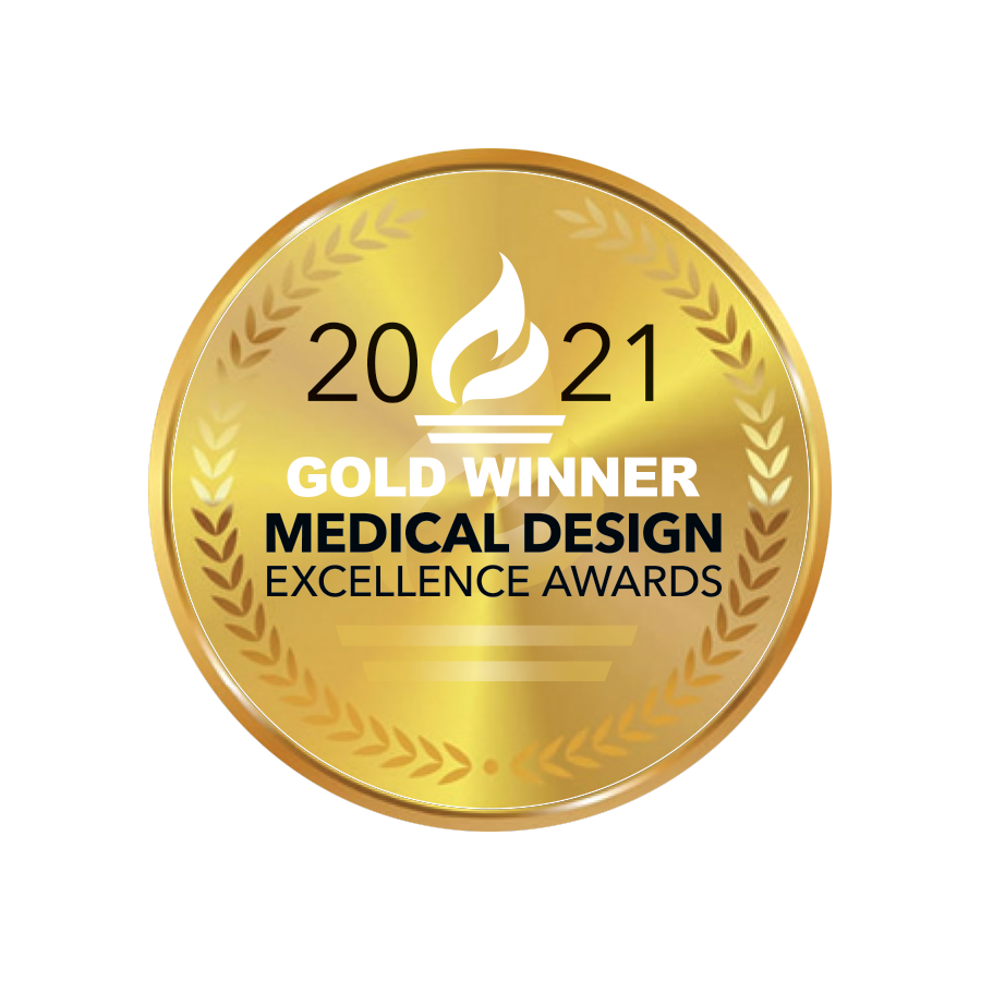 En 2021, le Trachealator a remporté le prestigieux Medical Design Excellence Award en or. En 2021, le Trachealator a remporté le prestigieux Medical Design Excellence Award en or.